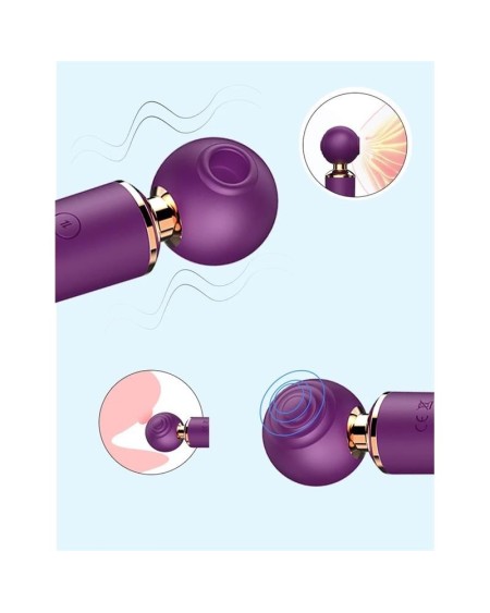 no. twentytwo clitoris sucker 3 in 1 with pulsation and thrusting