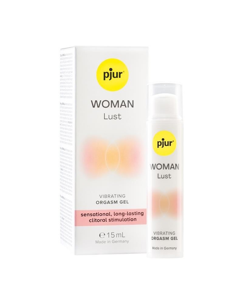 woman lust water-based vibration effect gel 15 ml