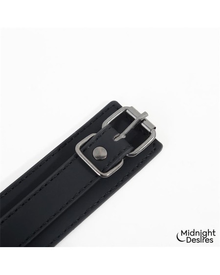 collar and ankle cuffs with chain