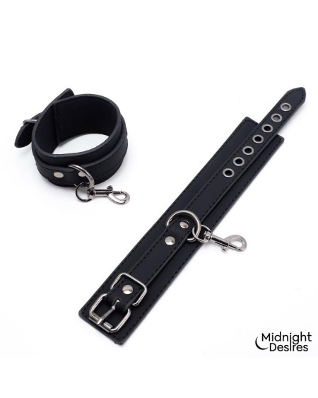 restrain set with hand and thigh cuffs