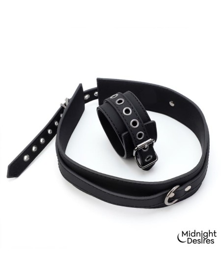 restrain set with hand and thigh cuffs