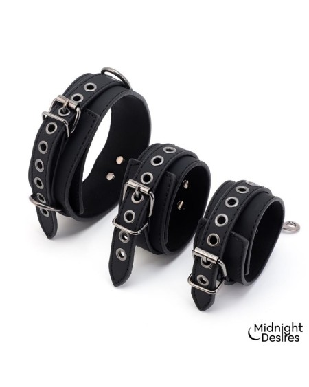 restriction set with collar and cuffs