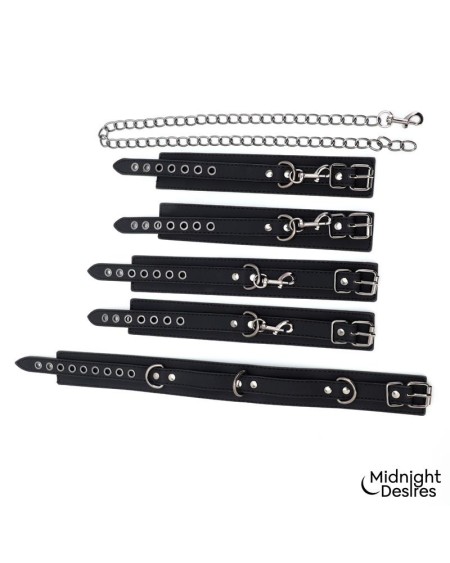 restriction set with collar and cuffs