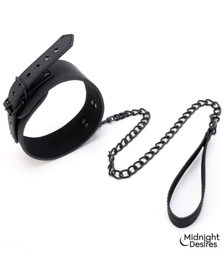 restraint set with collar with leash and cuffs