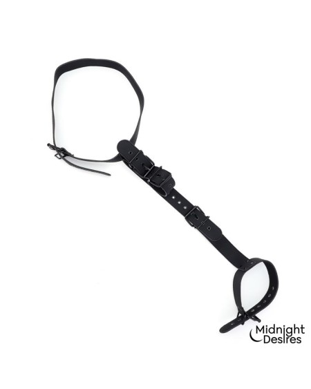 collar and wrist cuffs body restraint set