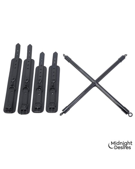 rigid crossed bar with cuffs