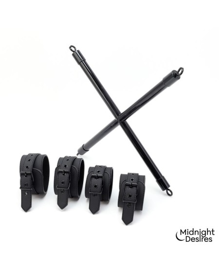 rigid crossed bar with cuffs