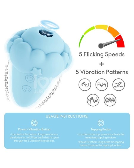 flicker stimulator with flicking function blue