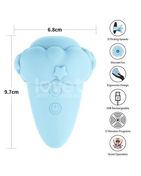 flicker stimulator with flicking function blue