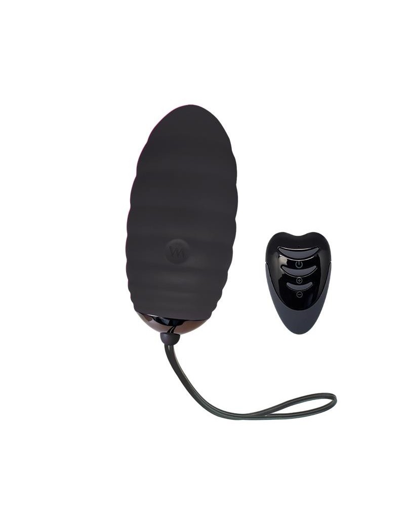 Vibrating Egg with Remote Control Ocean Breeze 2.0 Black