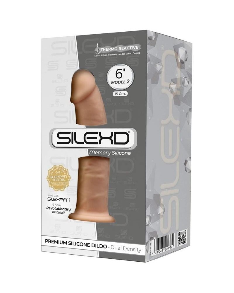 Dildo Dual Density Silicone Mod. 2 - 6