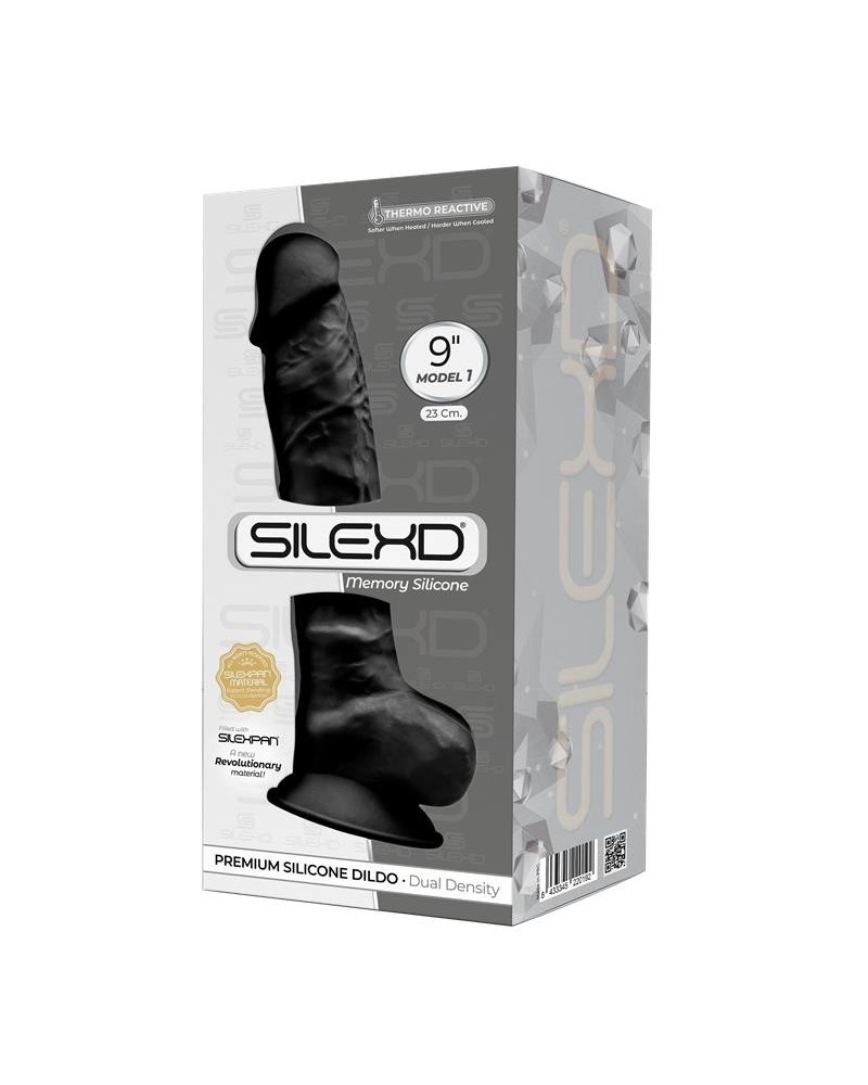 Dildo Dual Density Mod. 1 - 9 Black