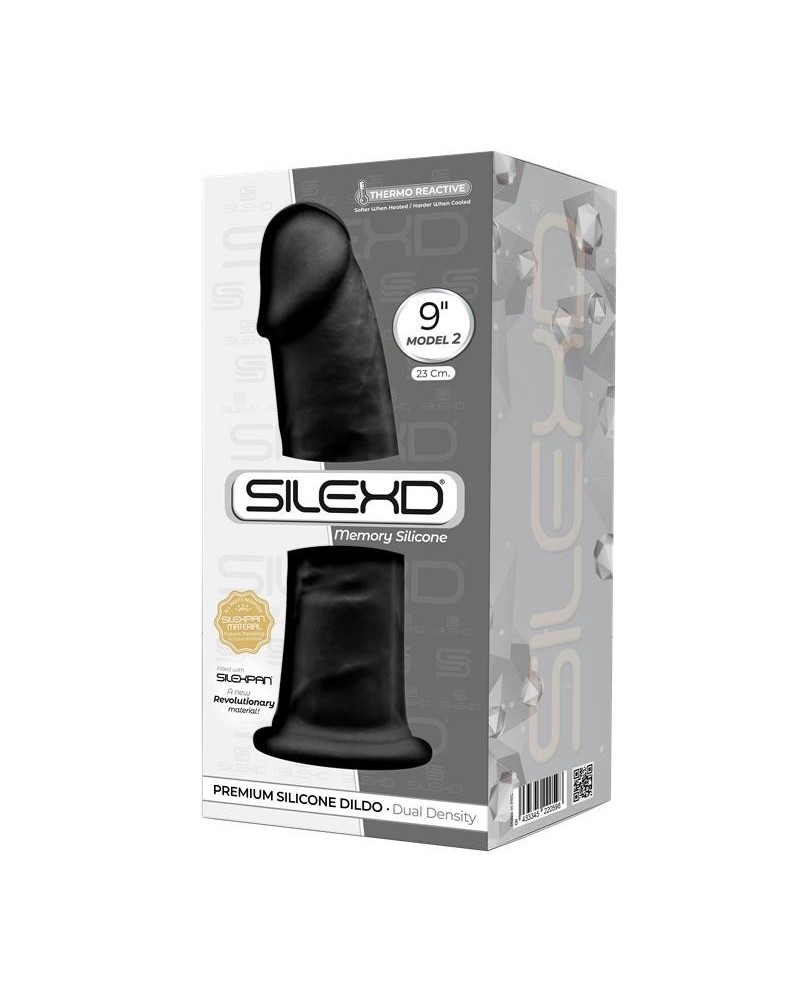 Dildo Dual Density Mod. 2 - 9 Black