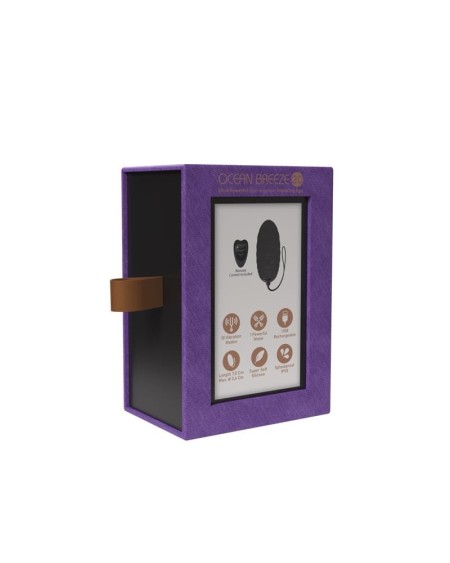 Vibrating Egg with Remote Control Ocean Breeze 2.0 Purple