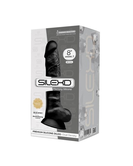 Dildo Dual Density Mod. 1 - 8 Black