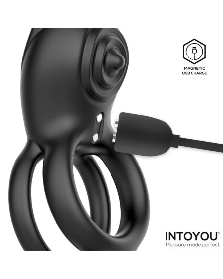 Konny Vibrating Rabbit Double Cockring with Remote