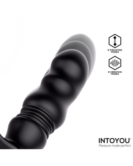 Womp Prostate Massager with Vibration, Thrusting and Remote