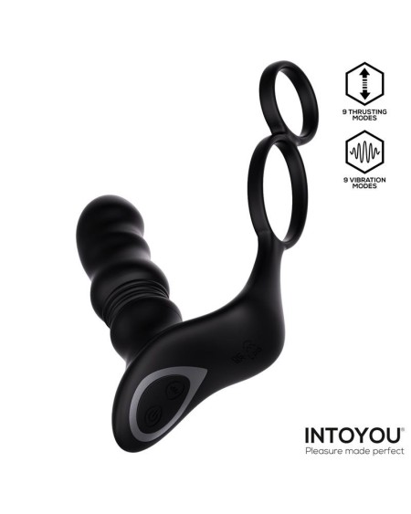 Womp Prostate Massager with Vibration, Thrusting and Remote