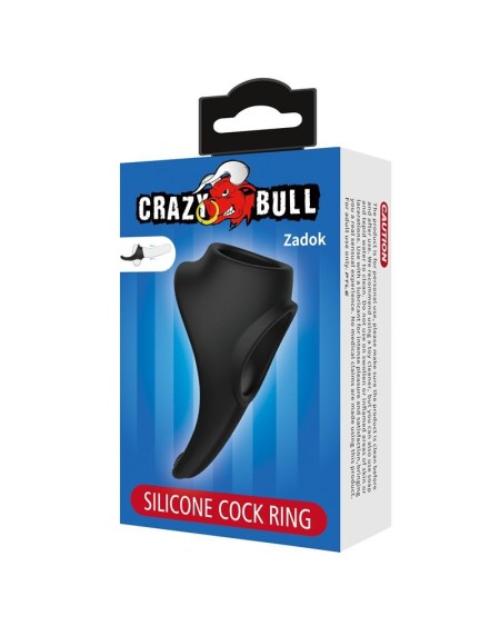 Zadok Silicone Cock and Testicles Ring