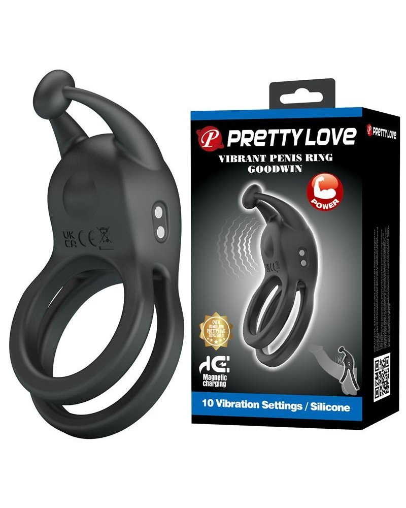 Goodwin Vibrating Double Cock Ring