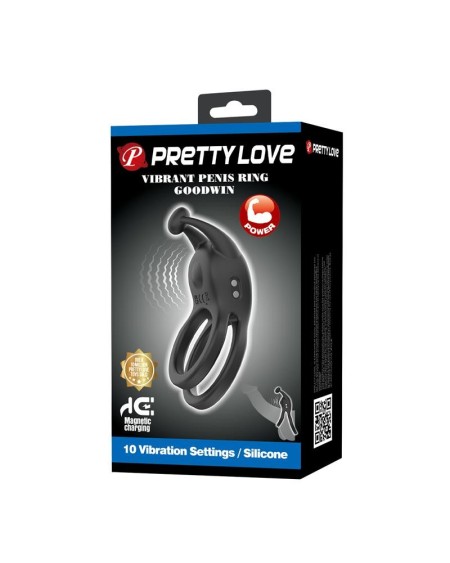 Goodwin Vibrating Double Cock Ring