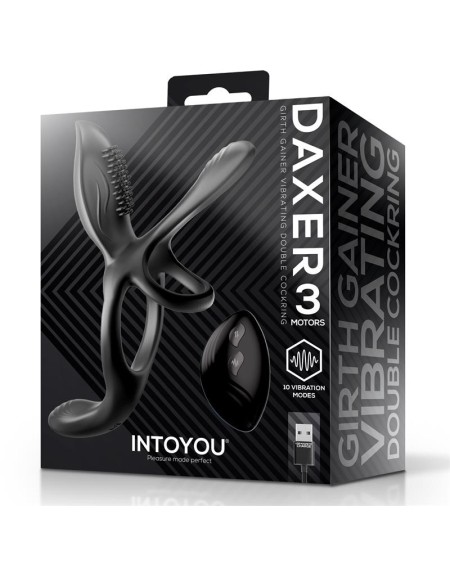 Daxer Girth Gainer Vibrating Double Cockring