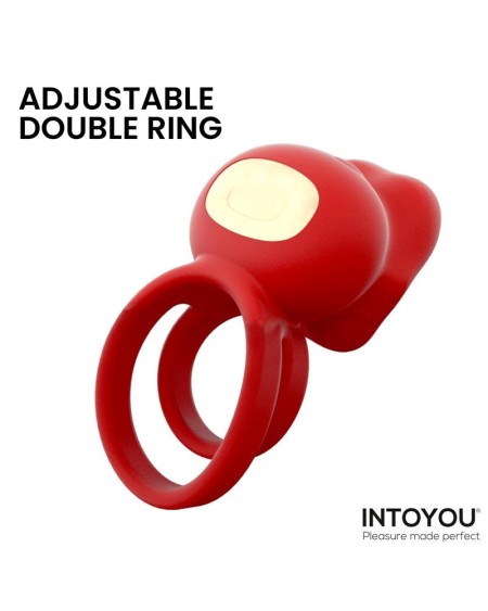 Bittey Cock Ring with Vibration and Biting