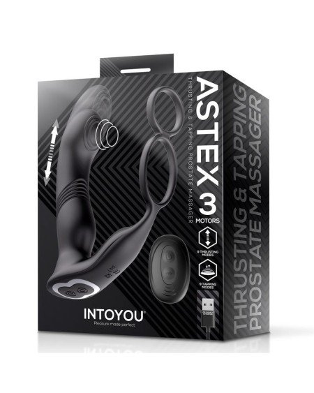 Astex Prostate Massager with Thrusting and Tapping