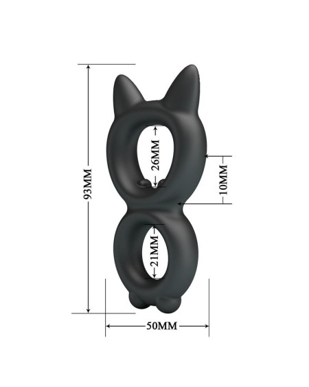 Toran Double Penis Ring Mod 20