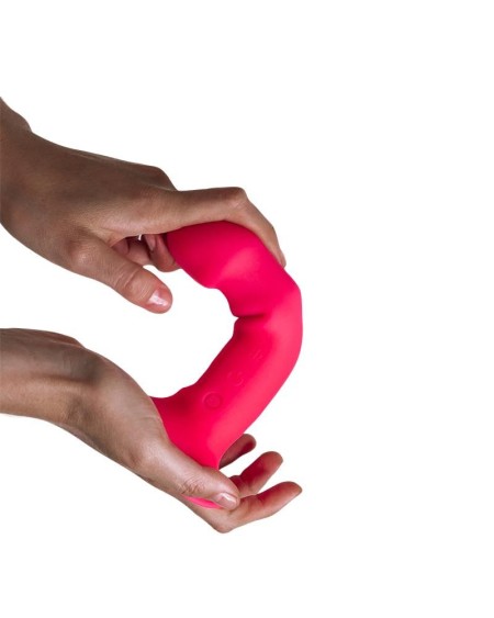 Double Density Dildo Vibration Hitsens 2 6.5 Pink