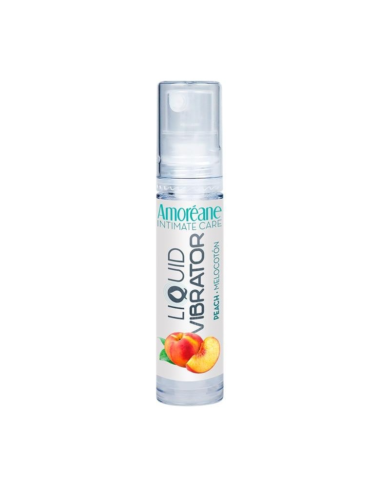 Liquid Vibrator Waterbase Peach 10 ml