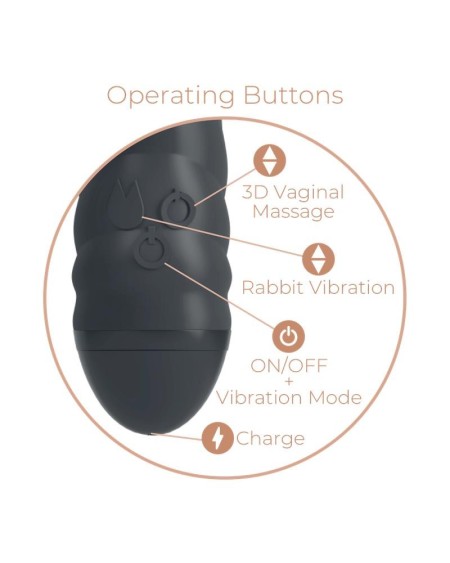 Vibrator with Rotation 360º Twister