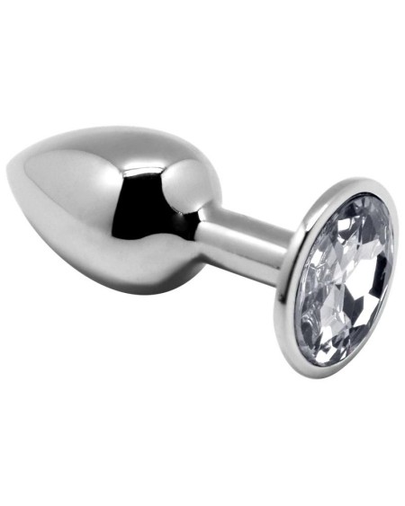 3 Metal Butt Plug Set with Jewel