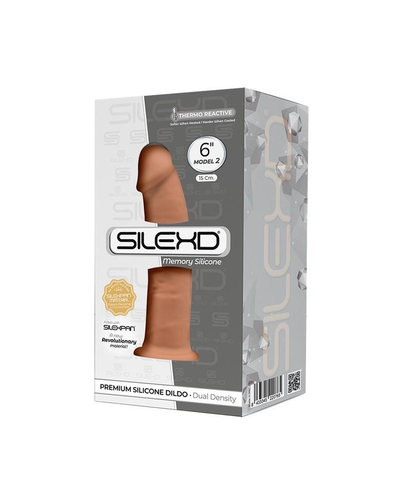 Dildo Dual Density Mod. 2 - 6 Caramel