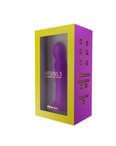 Dildo Hitsens 3 Dual Density Purple