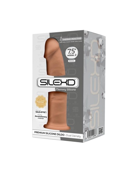 Dildo Dual Density Mod. 2 - 7.5 Caramel