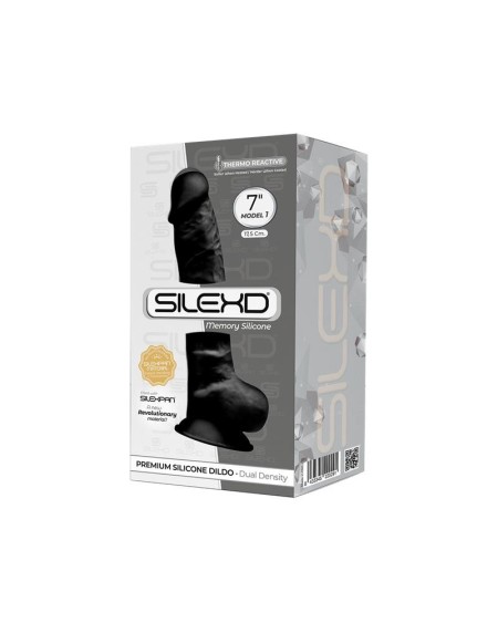 Dildo Dual Density Mod. 1 - 7 Black