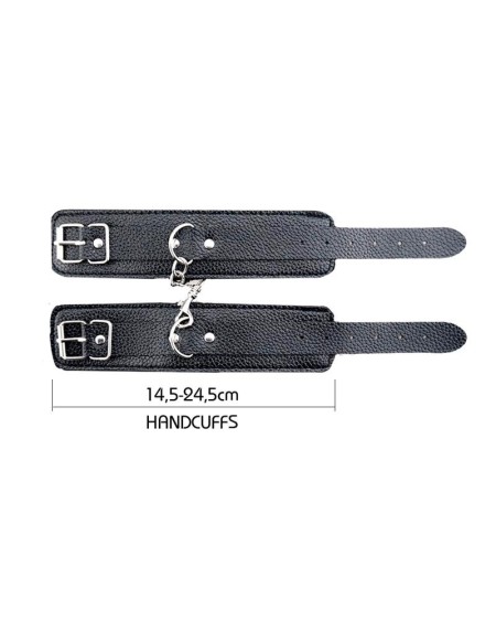 Secret Desires Black 8 Pieces BDSM