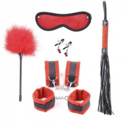 Kit Bondage 5 Pièces Rouge